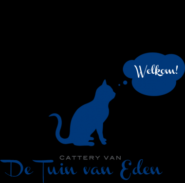 banner van cattery Van De Tuin van Eden