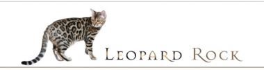 banner van cattery Leopard Rock