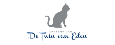 banner van cattery Van De Tuin van Eden