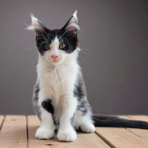 Foto van de poes